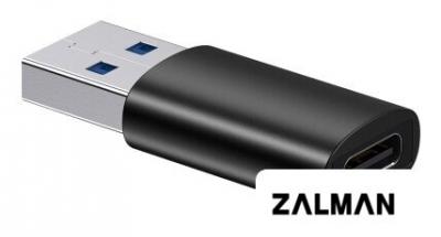 Адаптер Baseus ZJJQ000101 USB Type-C - USB Type-A (черный)