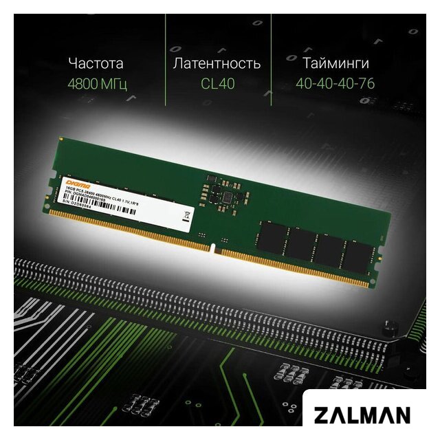Оперативная память Digma 16ГБ DDR5 4800 МГц DGMAD54800016S