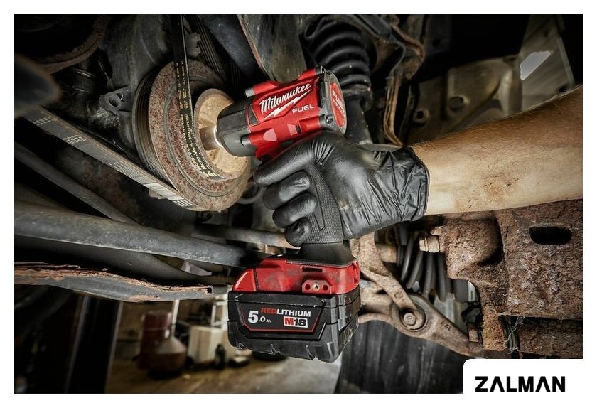Гайковерт Milwaukee M18 FUEL M18FMTIW2F12-0 4933498057 (без АКБ)