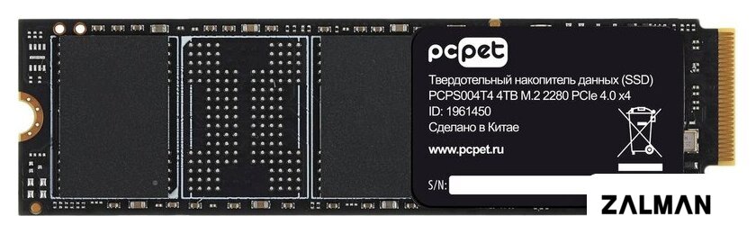 SSD PC Pet 4TB PCPS004T4