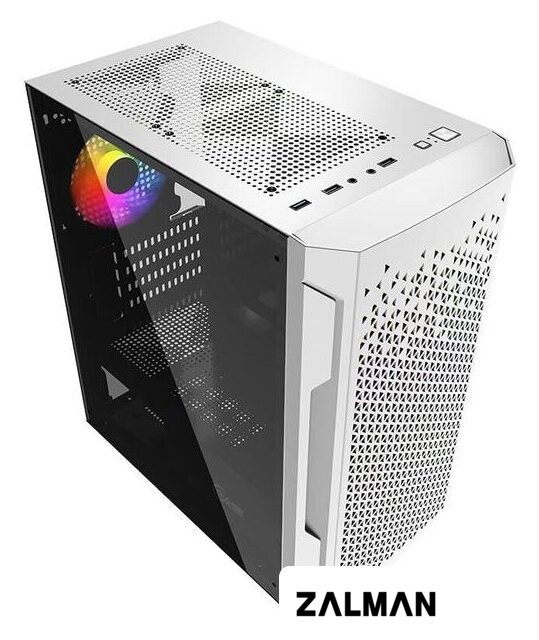 Корпус Powercase Mistral Micro Z3W Mesh LED