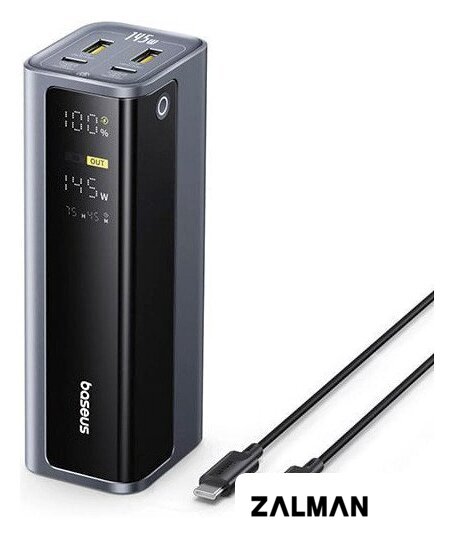 Внешний аккумулятор Baseus EnerGeek GP12 Fast Charging Power Bank with Digital Display 20800mAh 145W
