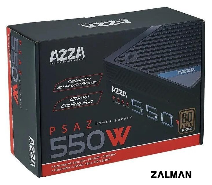 Блок питания AZZA PSAZ-550W