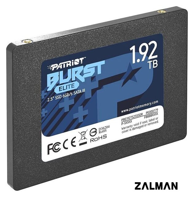 SSD Patriot Burst Elite 1.92TB PBE192TS25SSDR