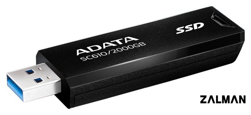 Внешний накопитель ADATA SC610 2TB SC610-2000G-CBK/RD