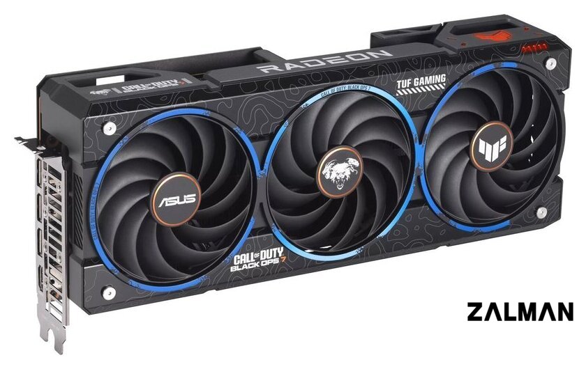 Видеокарта ASUS TUF Gaming Radeon RX 9070 XT COD BO7 Special Edition TUF-RX9070XT-O16G-COD-BO7