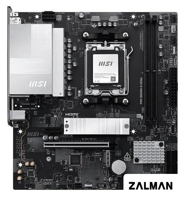 Материнская плата MSI Pro B850M-B Gen4