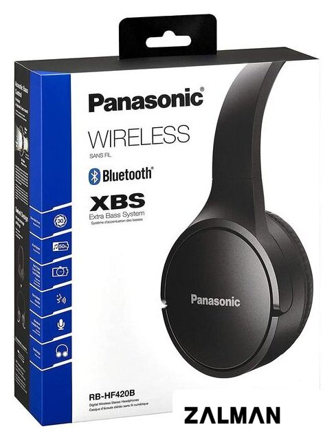 Наушники Panasonic RB-HF420BGE-K