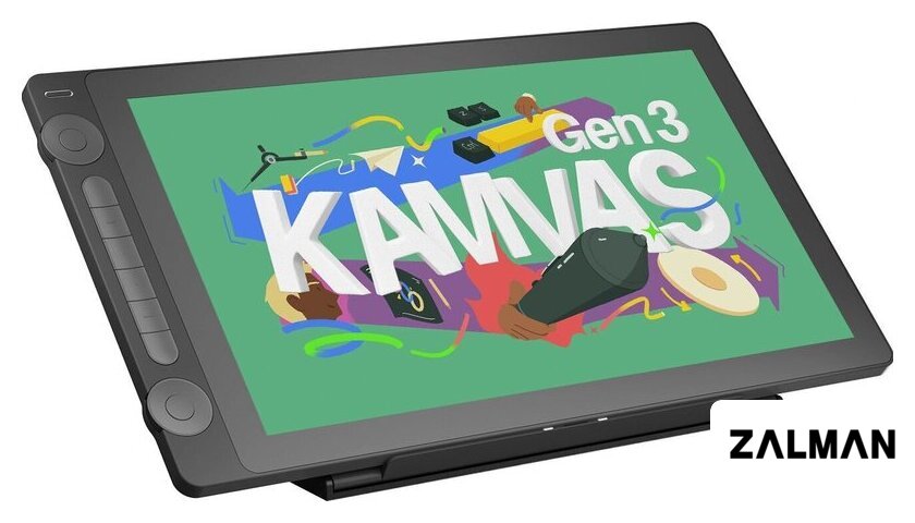 Графический монитор Huion Kamvas 16 Gen 3 GS1563 (черный)