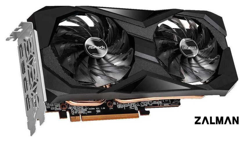 Видеокарта ASRock Radeon RX 7600 Challenger 8GB OC RX 7600 CL 8GO