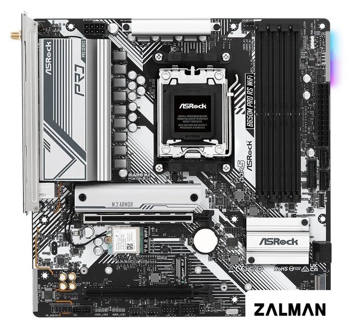 Материнская плата ASRock B650M Pro RS WiFi