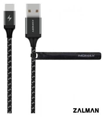 Кабель Momax DTA11D USB 2 Type-C - USB 2 Type-A (1 м, черный)