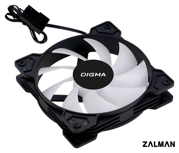 Вентилятор для корпуса Digma DFAN-FRGB1