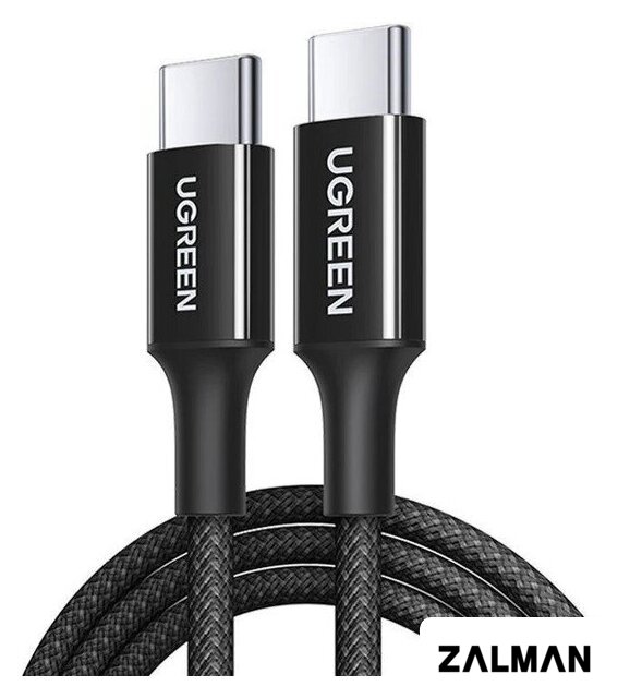 Кабель Ugreen L502 USB Type-C - USB Type-C (2 м, черный)