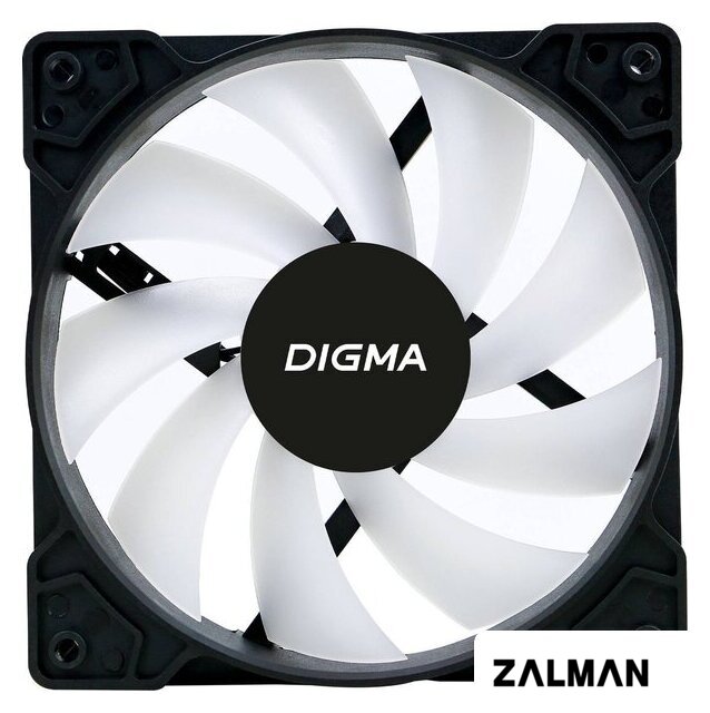 Вентилятор для корпуса Digma DFAN-FRGB1