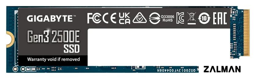 SSD Gigabyte Gen3 2500E 500GB G325E500G