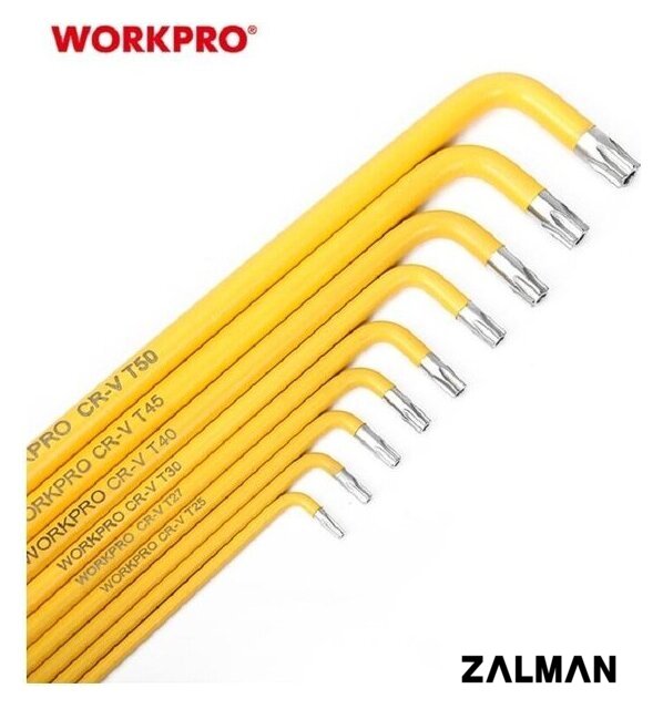 Набор ключей Workpro WP222008 (9 предметов)