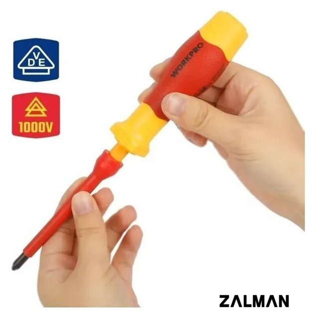 Набор отверток Workpro WP341018 (12 предметов)