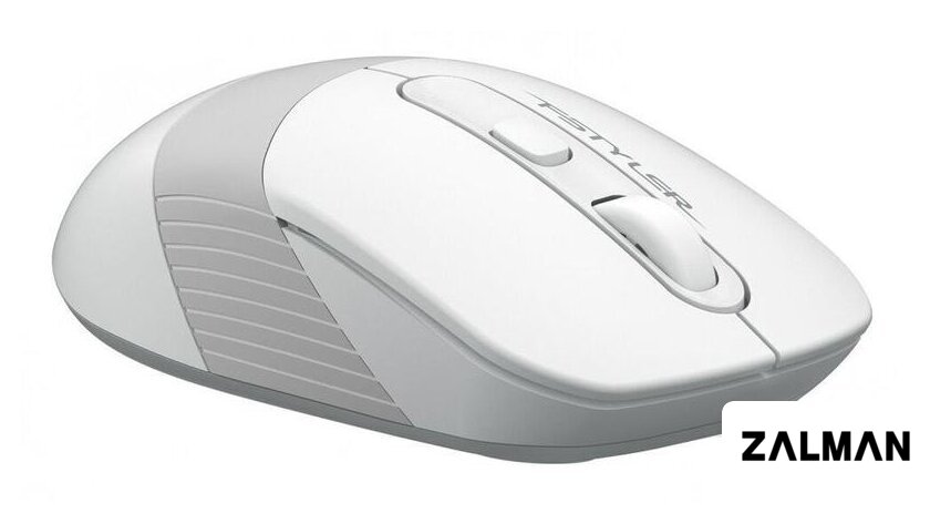 Мышь A4Tech Fstyler FG10S (белый/серый)