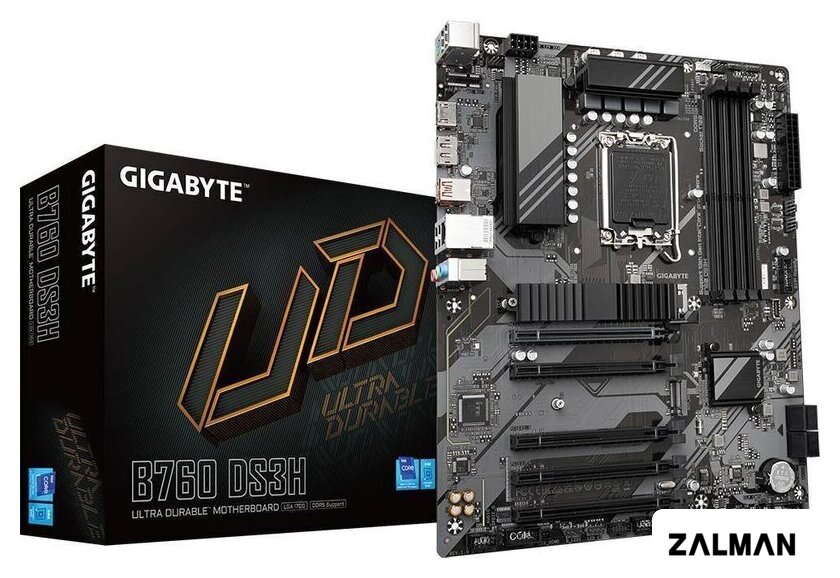 Материнская плата Gigabyte B760 DS3H (rev. 1.0)