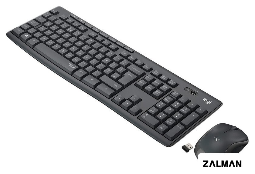 Офисный набор Logitech MK295 Silent Wireless Combo 920-009813 (графитовый)