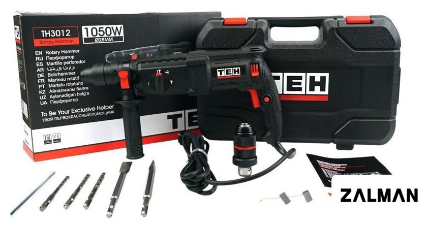 Перфоратор TEH TH3012 (кейс)