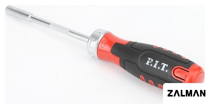 Набор отвертка с битами P.I.T. Advance HSDR04-0012A (13 предметов)