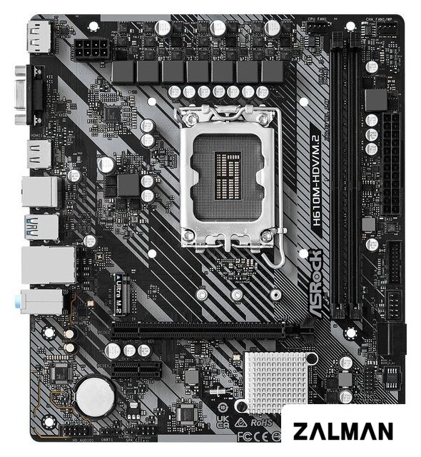 Материнская плата ASRock H610M-HDV/M.2 R2.0