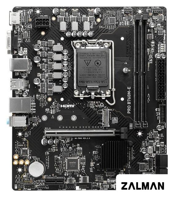 Материнская плата MSI Pro B760M-E