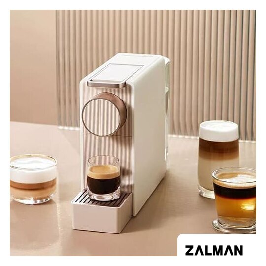 Капсульная кофеварка Scishare Capsule Coffee Machine Mini S1201 (с евровилкой, золотистый)
