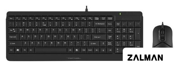 Офисный набор A4Tech Fstyler F1512 (черный)