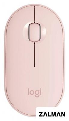 Мышь Logitech M350 Pebble (розовый)