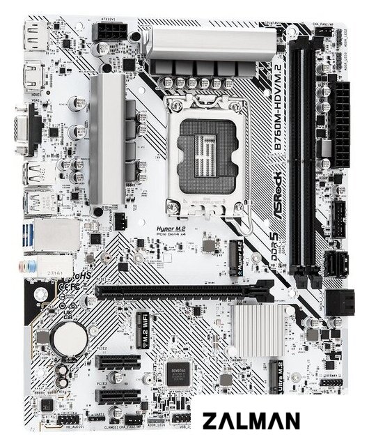 Материнская плата ASRock B760M-HDV/M.2