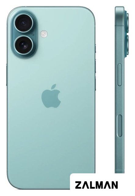 Телефон Apple iPhone 16 256GB (бирюзовый)