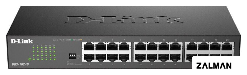 Неуправляемый коммутатор D-Link DGS-1024D/J1A