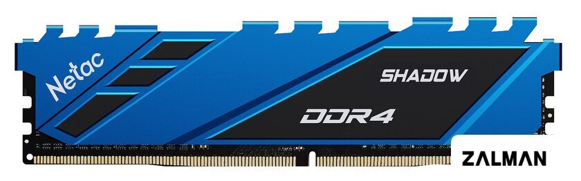 Оперативная память Netac Shadow 16ГБ DDR4 3200 МГц NTSDD4P32SP-16B