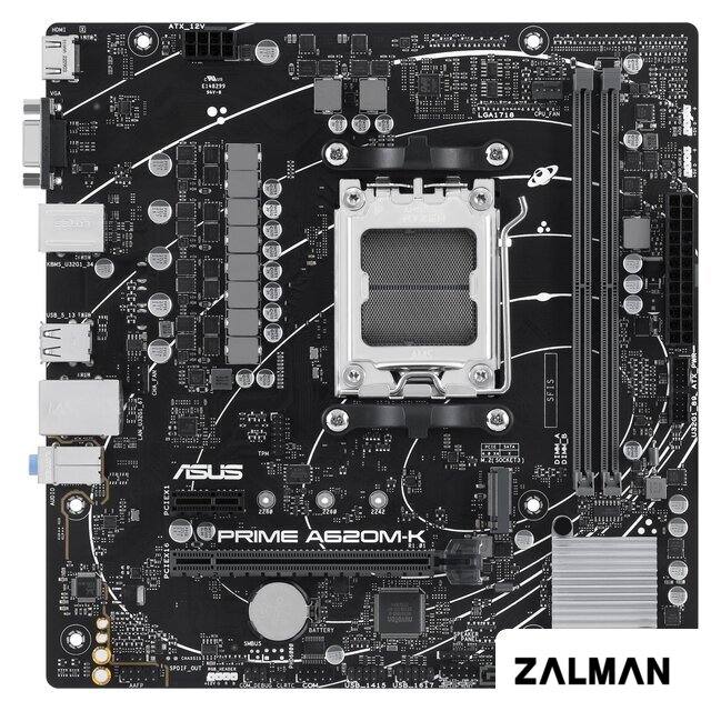 Материнская плата ASUS Prime A620M-K
