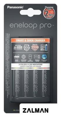 Аккумуляторы + зарядное Panasonic Smart-Quick Charger 4xAA 2500 mAh