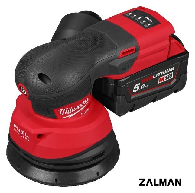 Эксцентриковая шлифмашина Milwaukee M18 FROS125 4933498254 (с 2-мя АКБ, кейс)