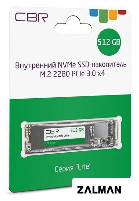 SSD CBR Lite 512GB SSD-512GB-M.2-LT22