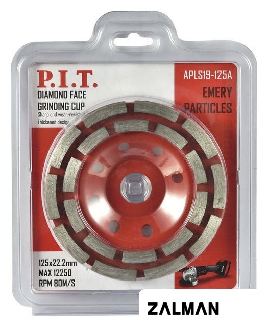 Алмазная чашка P.I.T. APLS19-125A