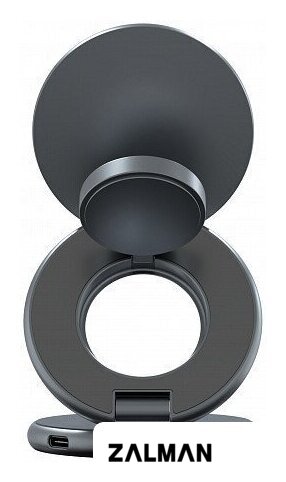 Беспроводное зарядное Magssory Signature Disc Pro для Apple 3 в 1 WCH073 (темно-серый)