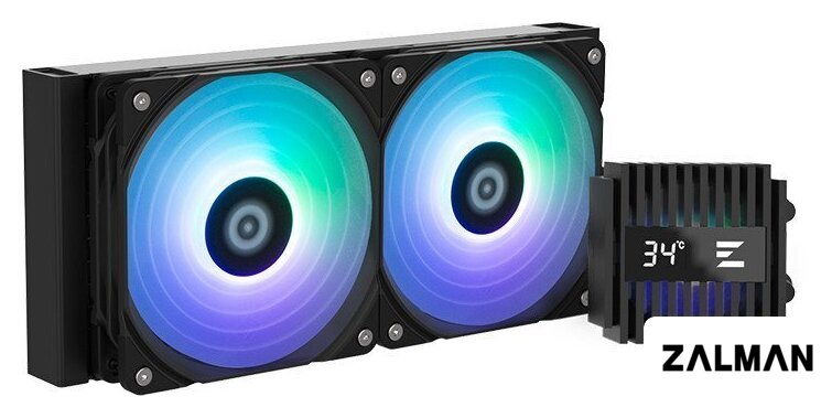 Система жидкостного охлаждения для процессора Zalman ALPHA2 A24 (черный)