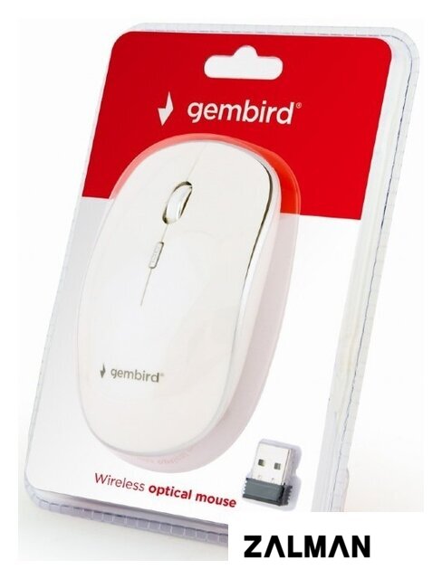 Мышь Gembird MUSW-4B-01-W