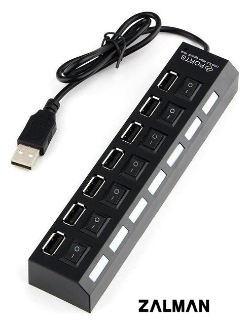 USB-хаб Gembird UHB-U2P7-01