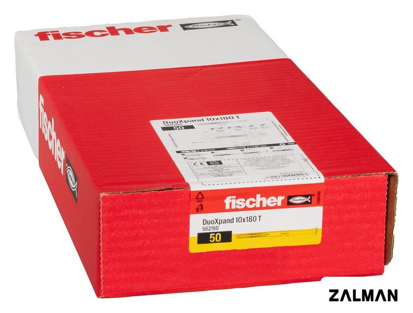 Дюбель фасадный Fischer DuoXpand 10x180 T 562160 (50 шт)