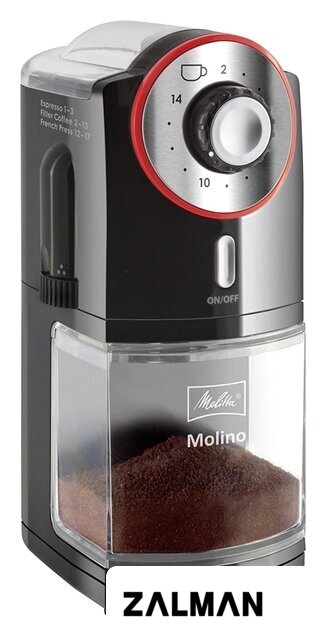 Электрическая кофемолка Melitta Molino (черный)