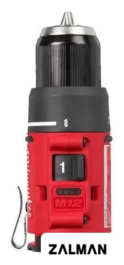 Дрель-шуруповерт Milwaukee M12 BLDDRC-202C 4933499686 (с 2-мя АКБ, кейс)
