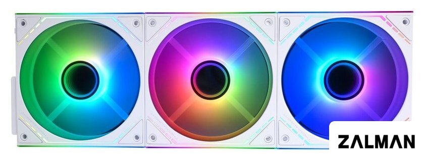 Комплект вентиляторов для корпуса Thermalright TL-M12QRW-S X3 (белый)