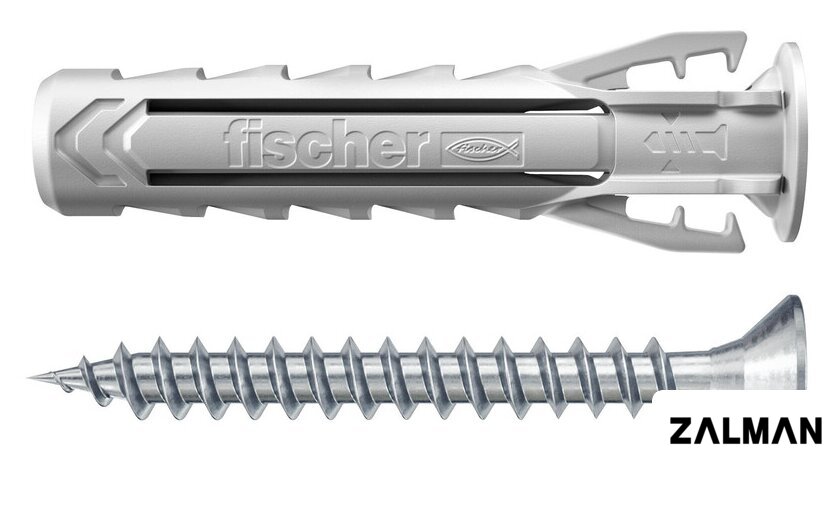 Дюбель универсальный Fischer SX Plus 8X40 S/Screw 568208 (50 шт)